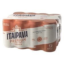 Cerveja Itaipava Premium Lata 269 ml pack com 15 unidades