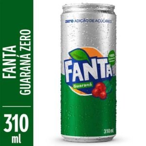 Fanta guaraná zero açúcar 310ml